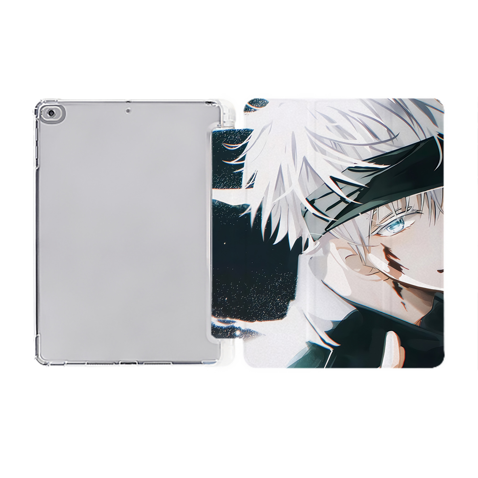 （画像用） SPY×FAMILY间谍家家酒 IPad ケース ペン収納付き 三つ折りスタンド PUレザー×シリコン 対応機種9.5/10.5/10.9インチ